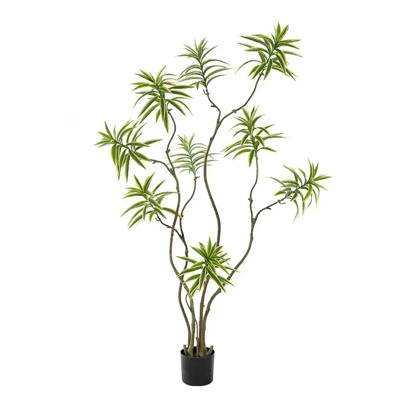 Dracaena Marginata - Высокореалистичное искусственное растение: лилия, бамбук, драцена,